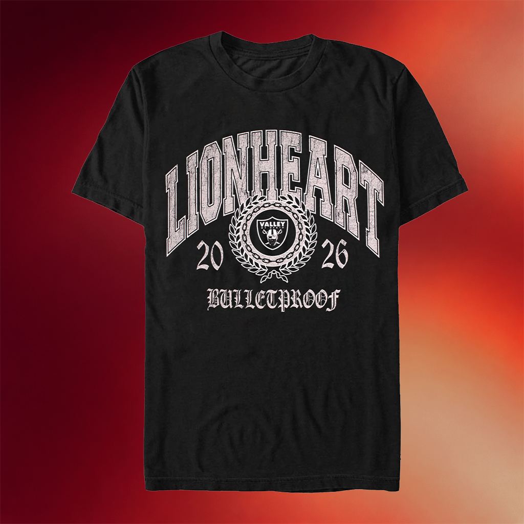 Impericon Merch Lionheart Shirt Raiders Crest Team T-Shirt Birthday Ideas For Boyfriend