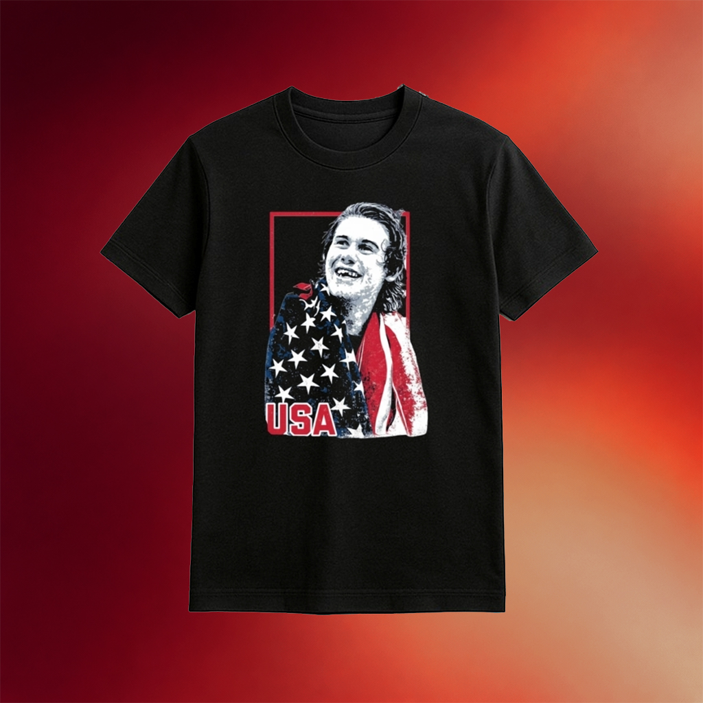 Jack Hughes USA Olympic Gold Hockey T-Shirt Jack Hughes Shirt Gifts For Hockey Fan