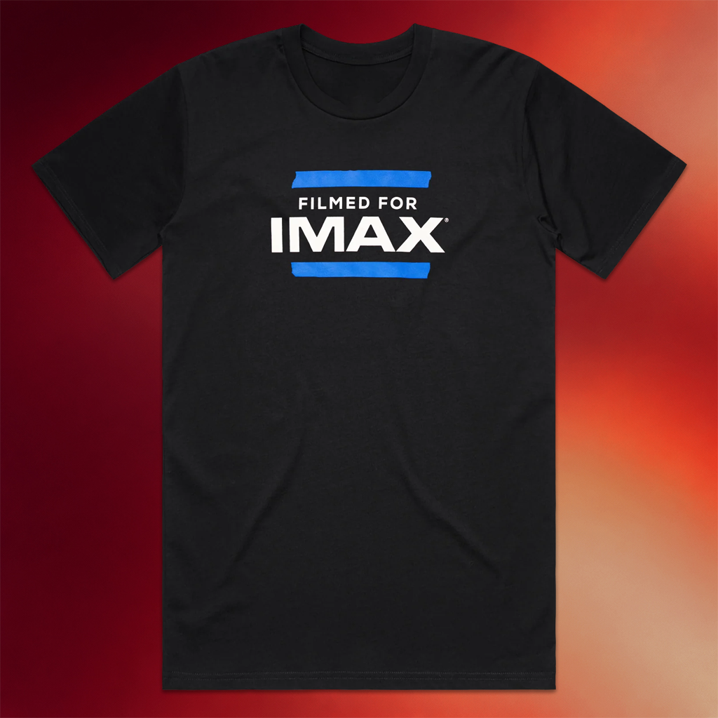 Imax Merch The Filmed For IMAX T-Shirt Black Birthday Gifts For Brothers