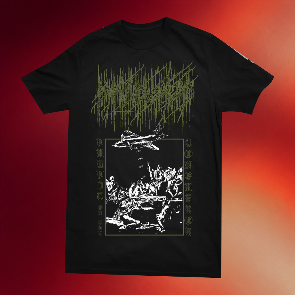 Holy Mountain Printing Merch 2026 Primitive Warfare Pulpit Of The Conqueror Shirt Him Gifts