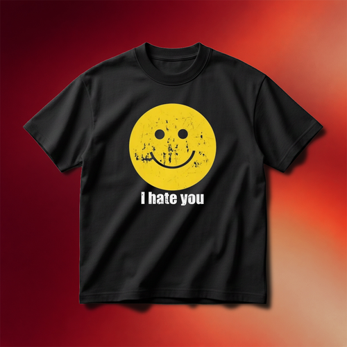 I Hate You Smiley Face Shirt Harry Styles I Hate You T-Shirt Gifts For Sisters