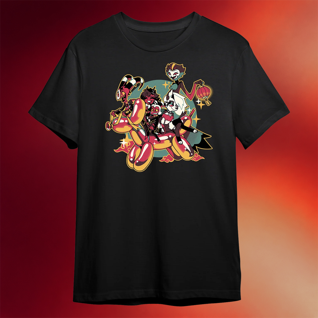 Helluva Boss Merch 2026 Riding Horse T-Shirt Unique Gift For Boyfriend Birthday