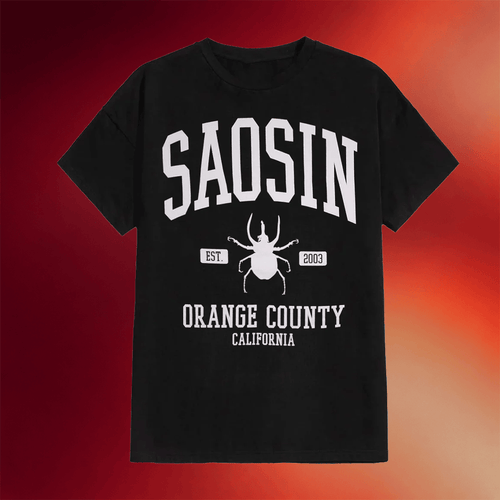Impericon Merch 2026 Saosin Beetle T-Shirt Birthday Presents For Boyfriend