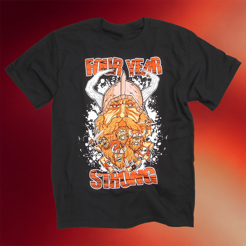 I Surrender Records Merch 2026 Four Year Strong Viking Beard T-Shirt Gifts For Pop Band Fans