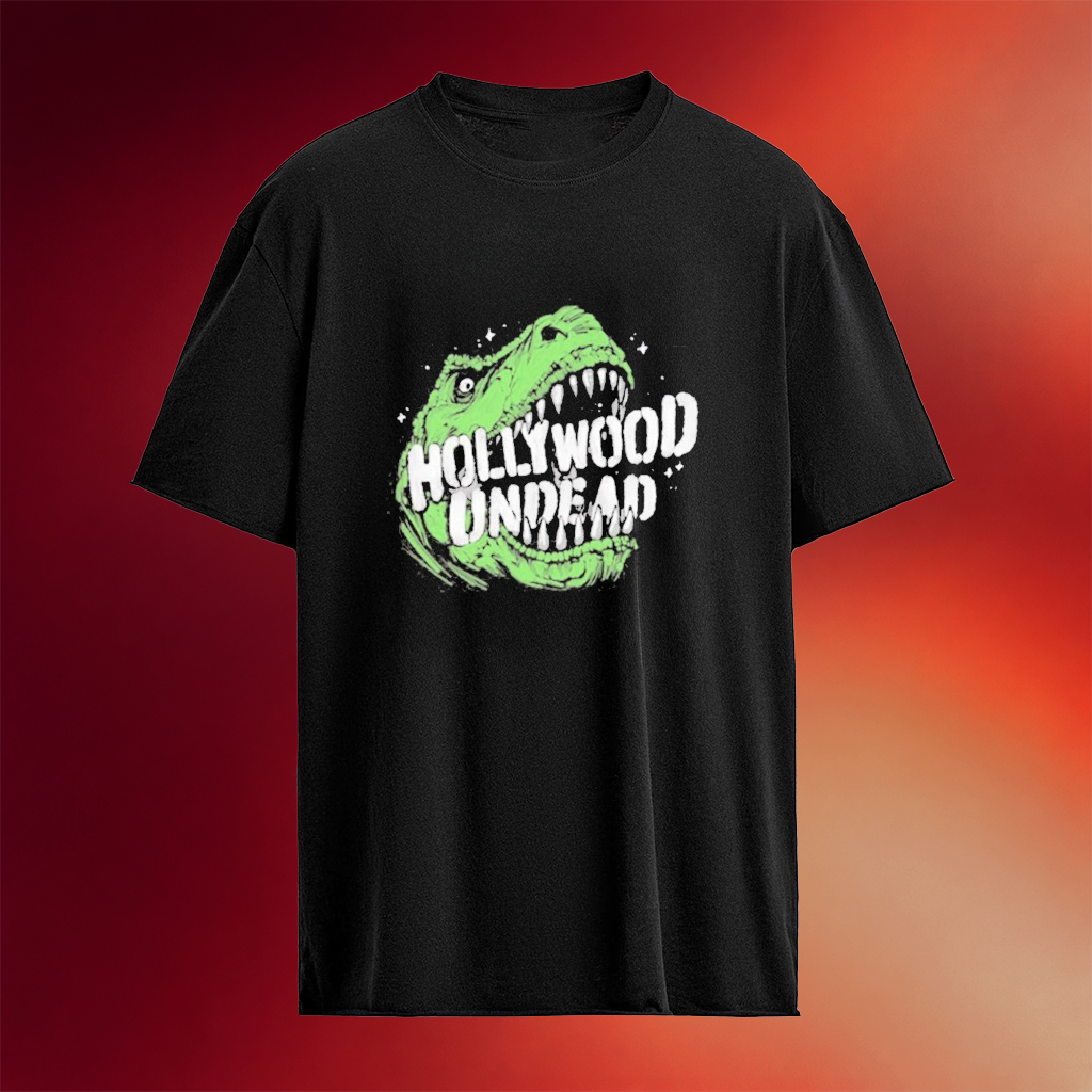 Hollywood Undead T-Rex T-Shirt Best Birthday Gift For Husband