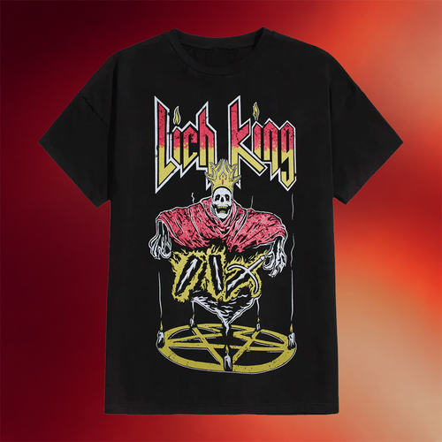 Impericon Merch 2026 Lich King Sabbath T-Shirt Unique Gifts For Husband