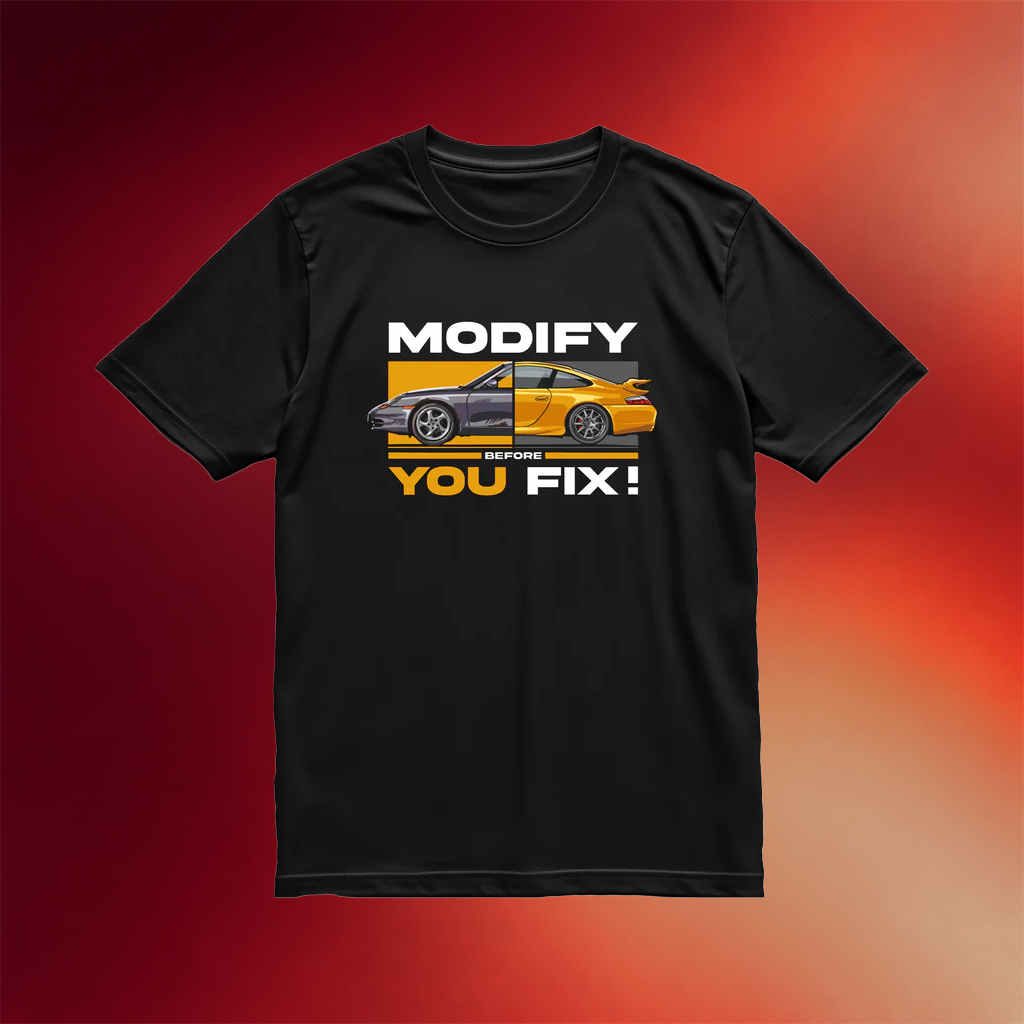 Icon Box Merch 996 Gt3 Modify Before You Fix T-Shirt Birthday Presents For Him