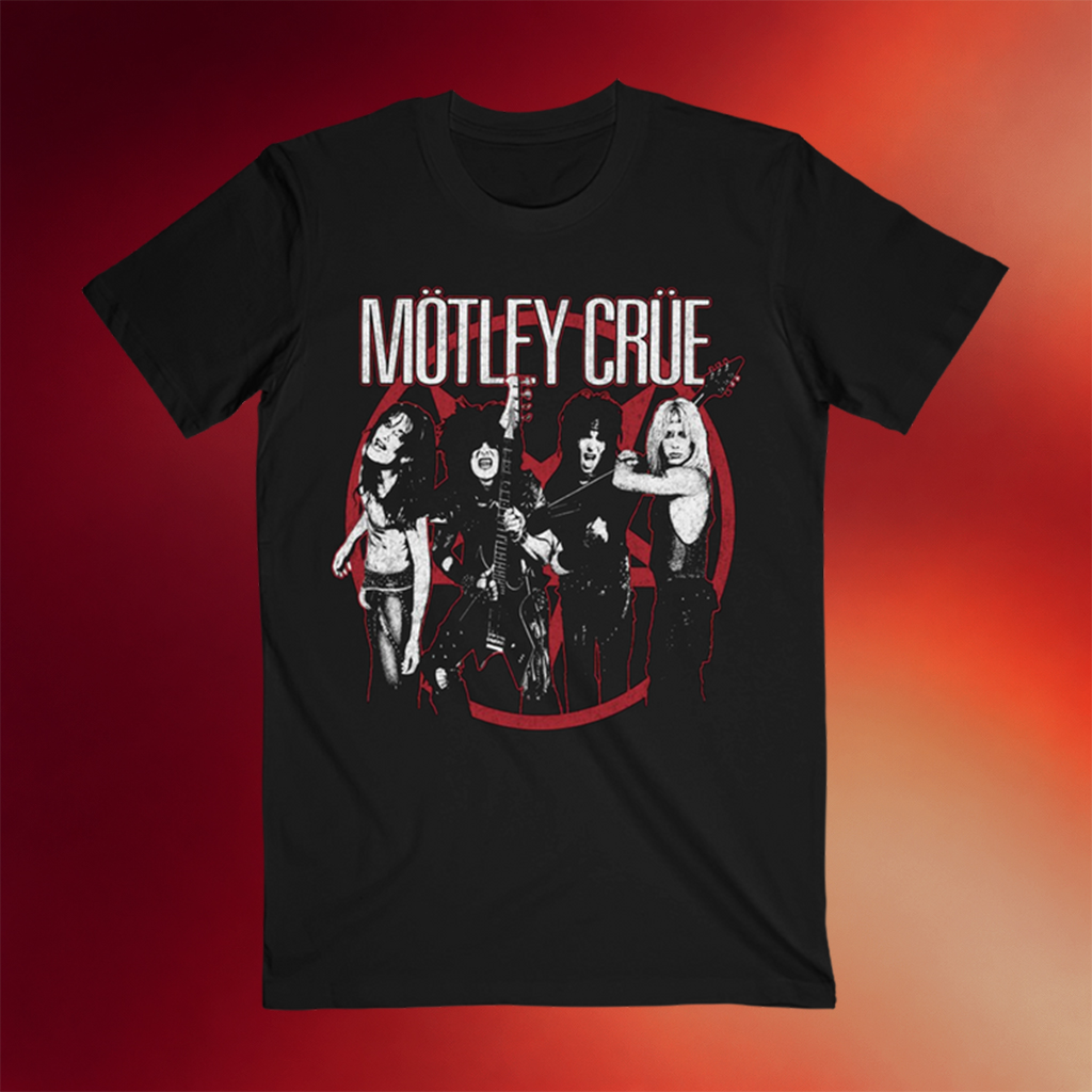 Motley Crue Merch Vintage Group Photo T-Shirt Motley Crue Shirt Best Band Fan Gifts