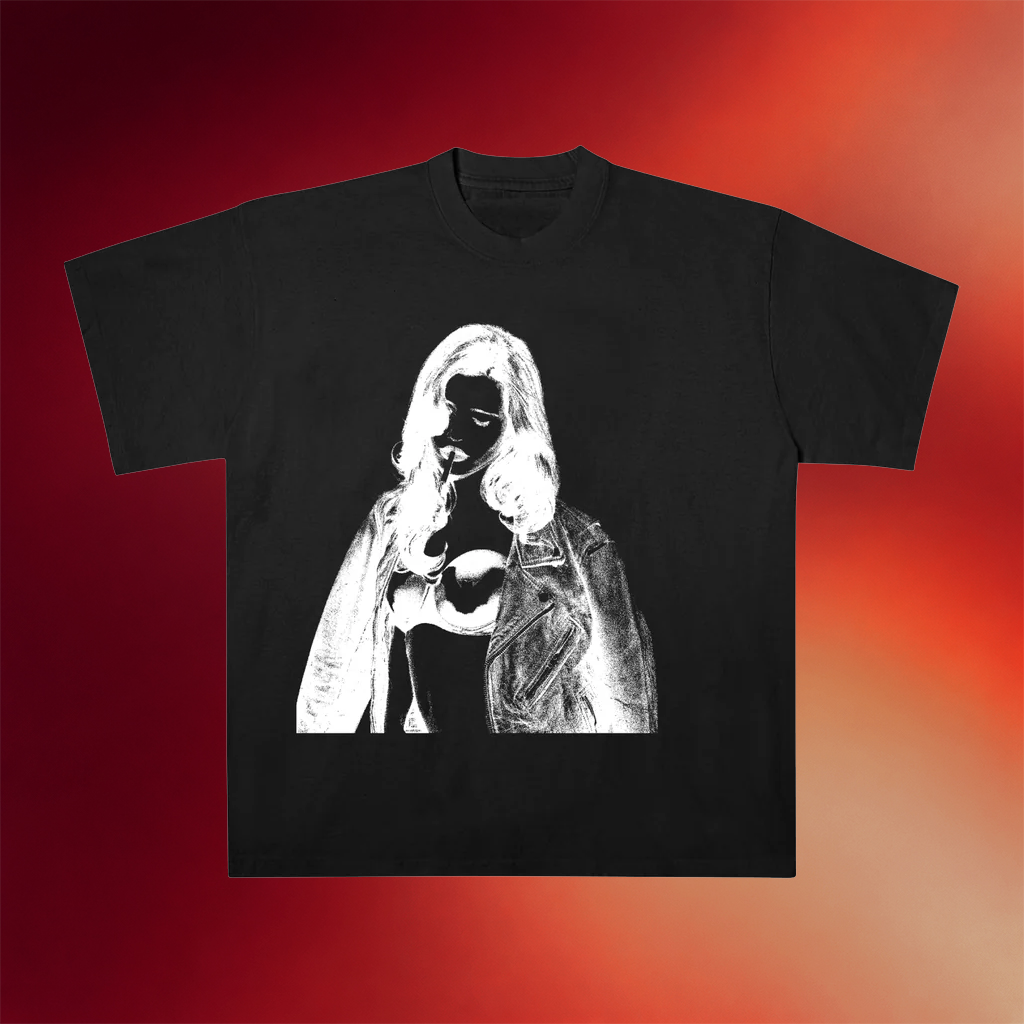 Nessa Barrett Merch 2026 Photo Negative T-Shirt Black Gift Ideas For Music Lovers