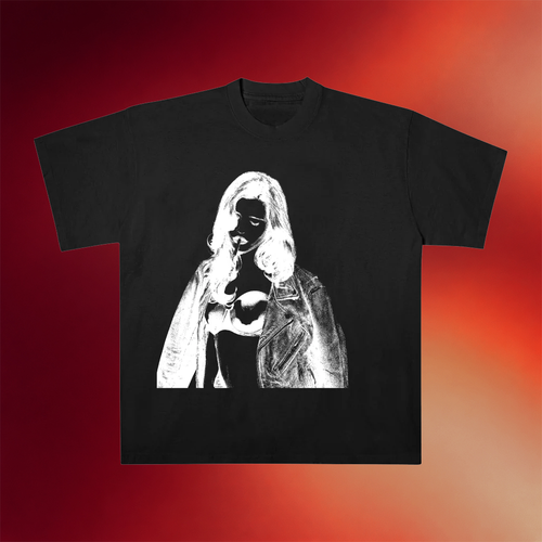 Nessa Barrett Merch 2026 Photo Negative T-Shirt Black Gift Ideas For Music Lovers