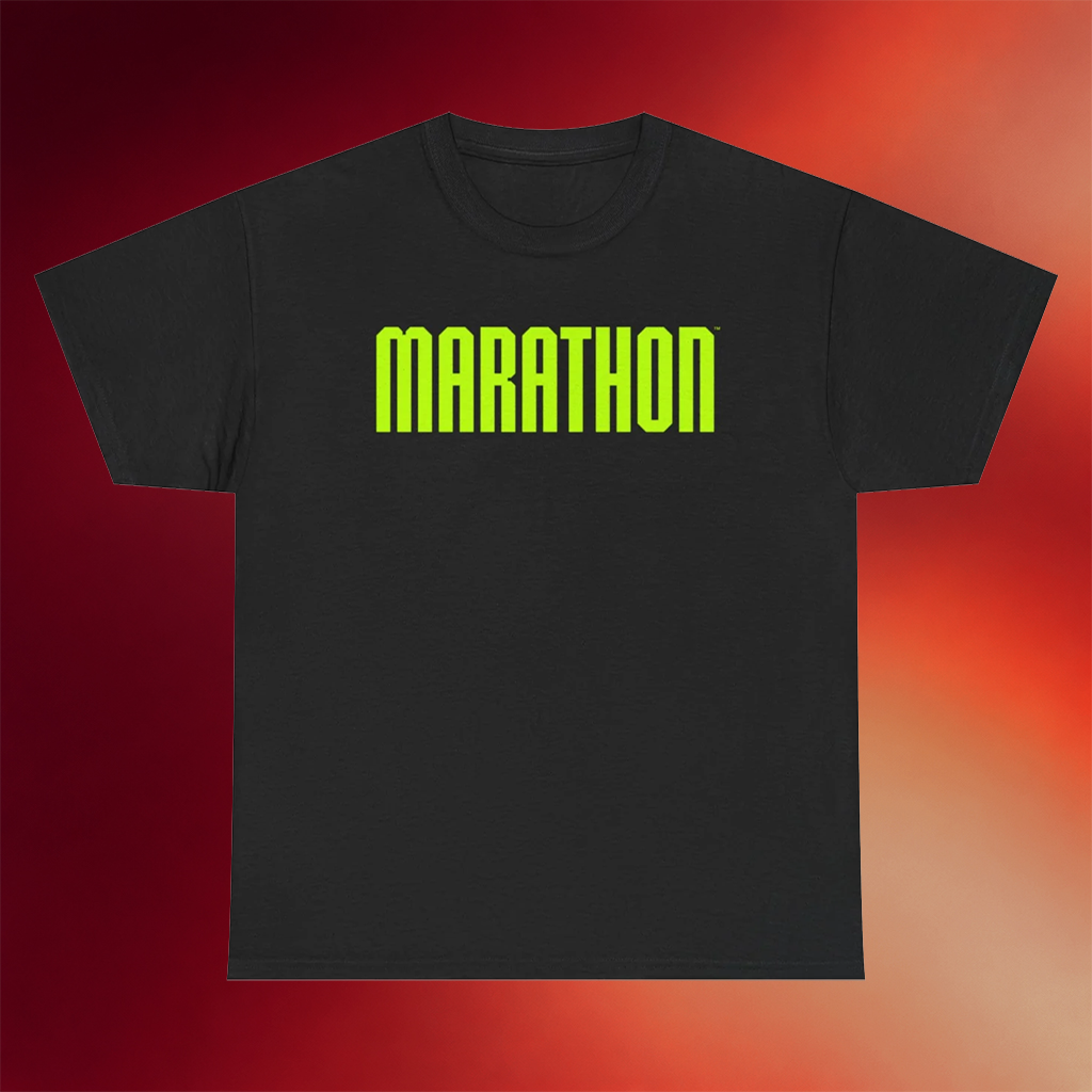 Marathon Merch 2026 Marathon Logo T-Shirt Bungie Marathon Merch Gifts For Game Lovers