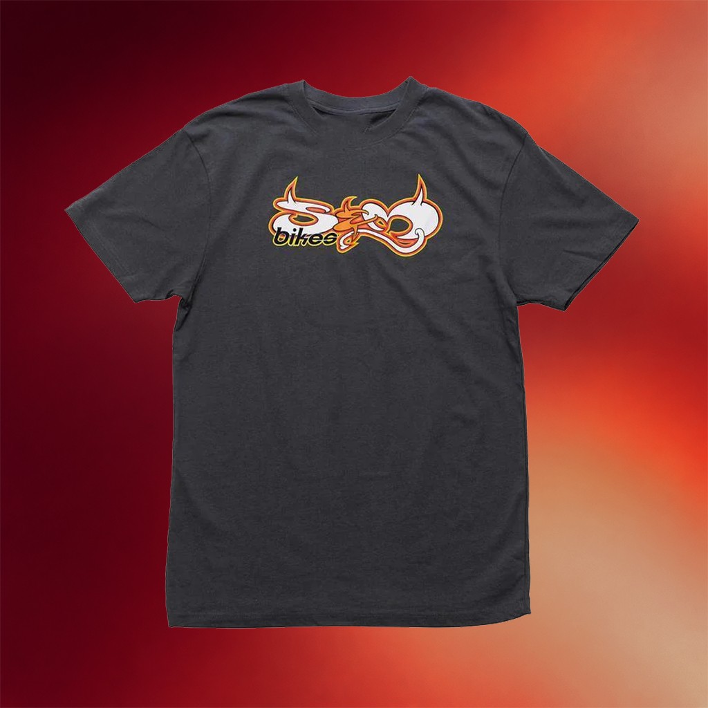 LUXBMX Merch S And M Devil Letters T-Shirt Birthday Presents For Dad