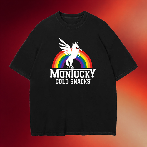 Montucky Cold Snacks Merch 2026 Unicorn Pride T-Shirt Gifts Ideas For Friends