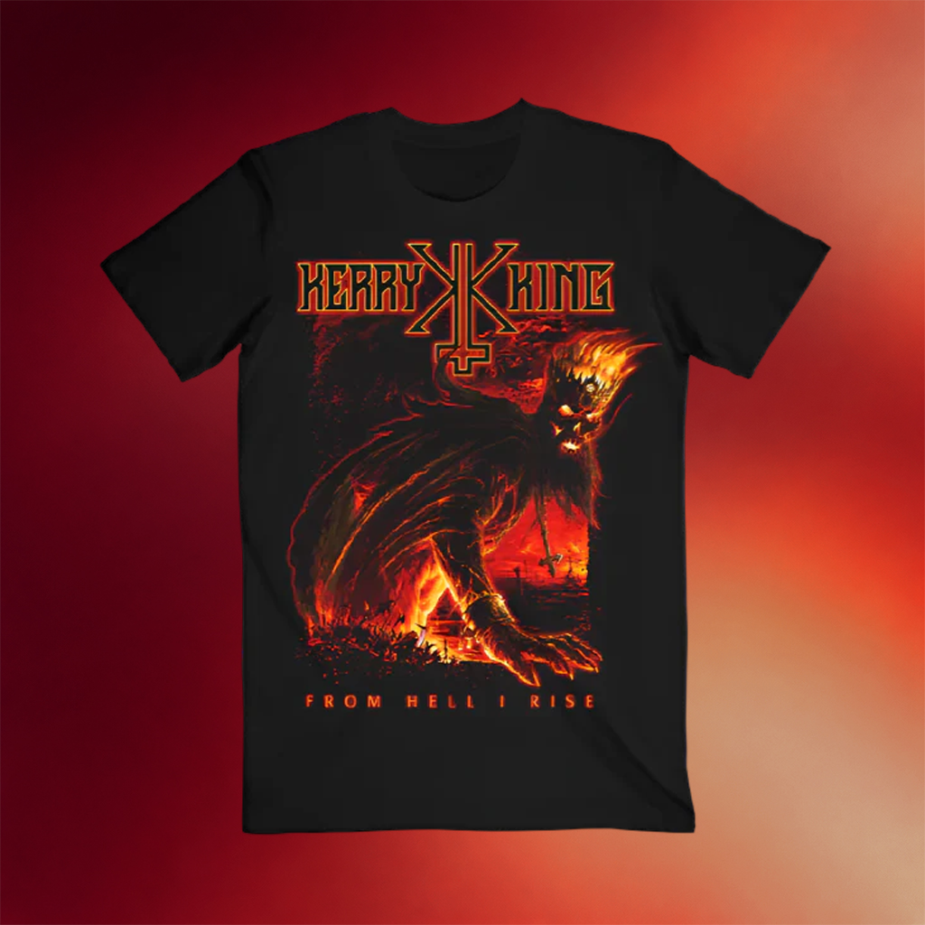 Kerry King Merch From Hell I Rise King T-Shirt Kerry King Shirt Music Related Gifts For Guys