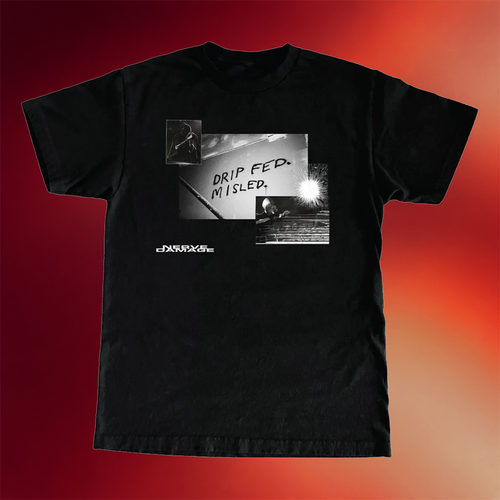 Last Ride Records Merch 2026 Nerve Damage T-Shirt Drip Fade Photo Shirt Gifts For Dudes