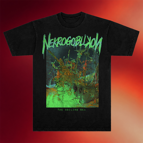 Nekrogoblikon Merch 2026 The Boiling Sea T-Shirt Nekrogoblikon Shirt Gift Ideas For Boyfriend