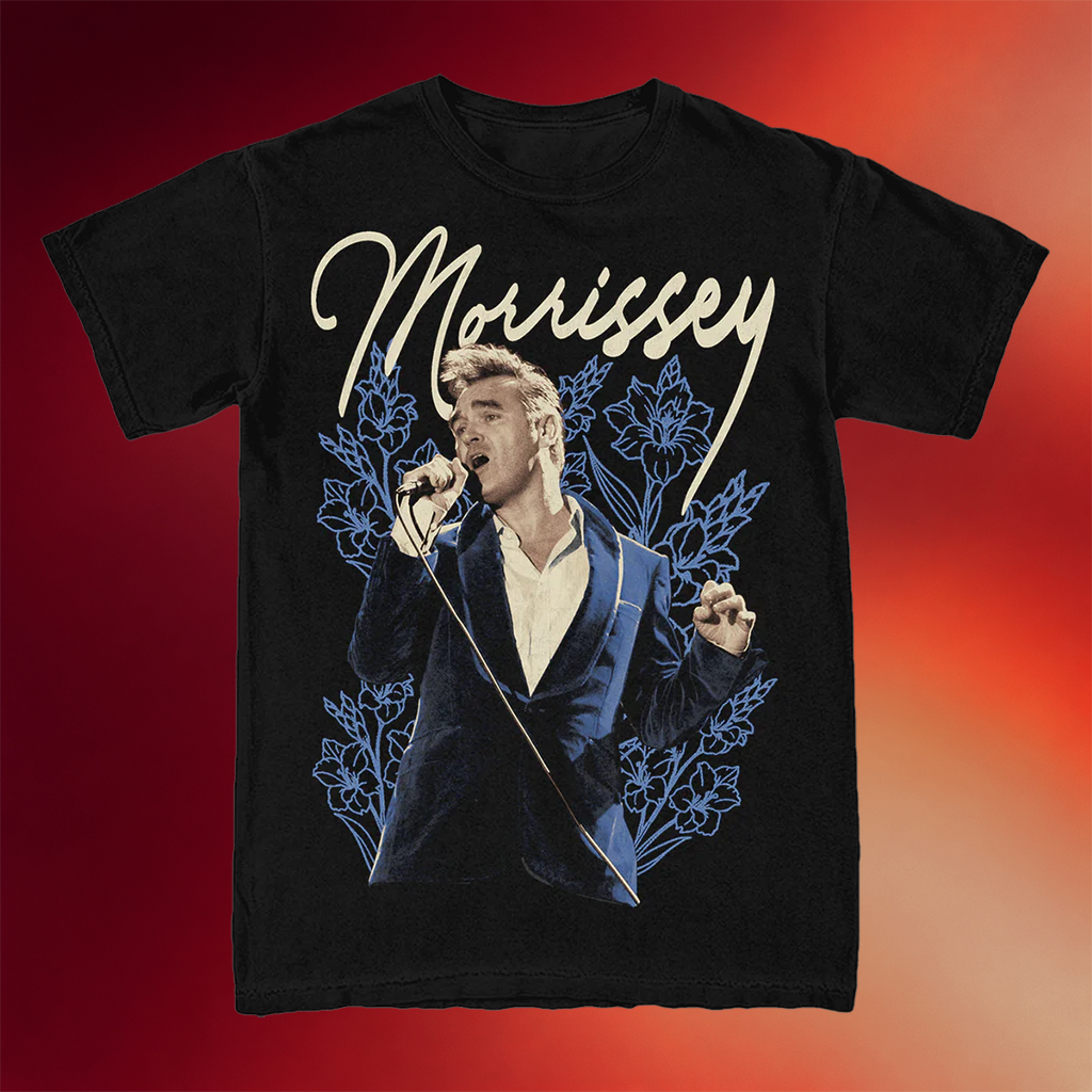 Mporium Merch 2026 Floral T-Shirt Morrissey Shirt Cool Gifts For Music Lovers