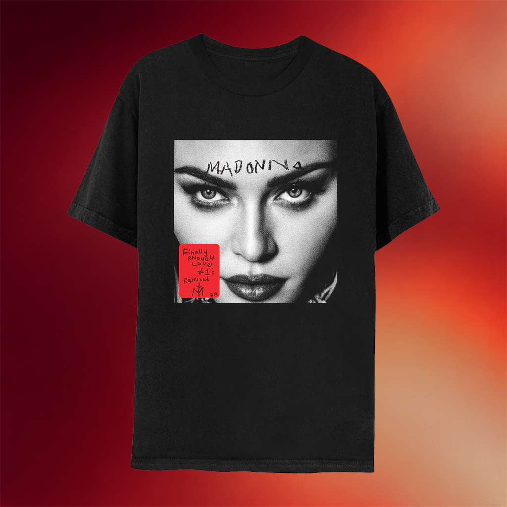 Madonna Merch 2026 Finally Enough Love T-Shirt Queen Of Pop Shirt Best Gift For Music Fans