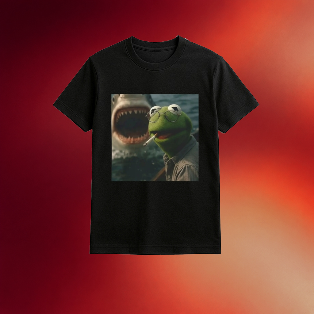 Kermit The Frog Smoking Meme Shirt Birthday Gift For BFF