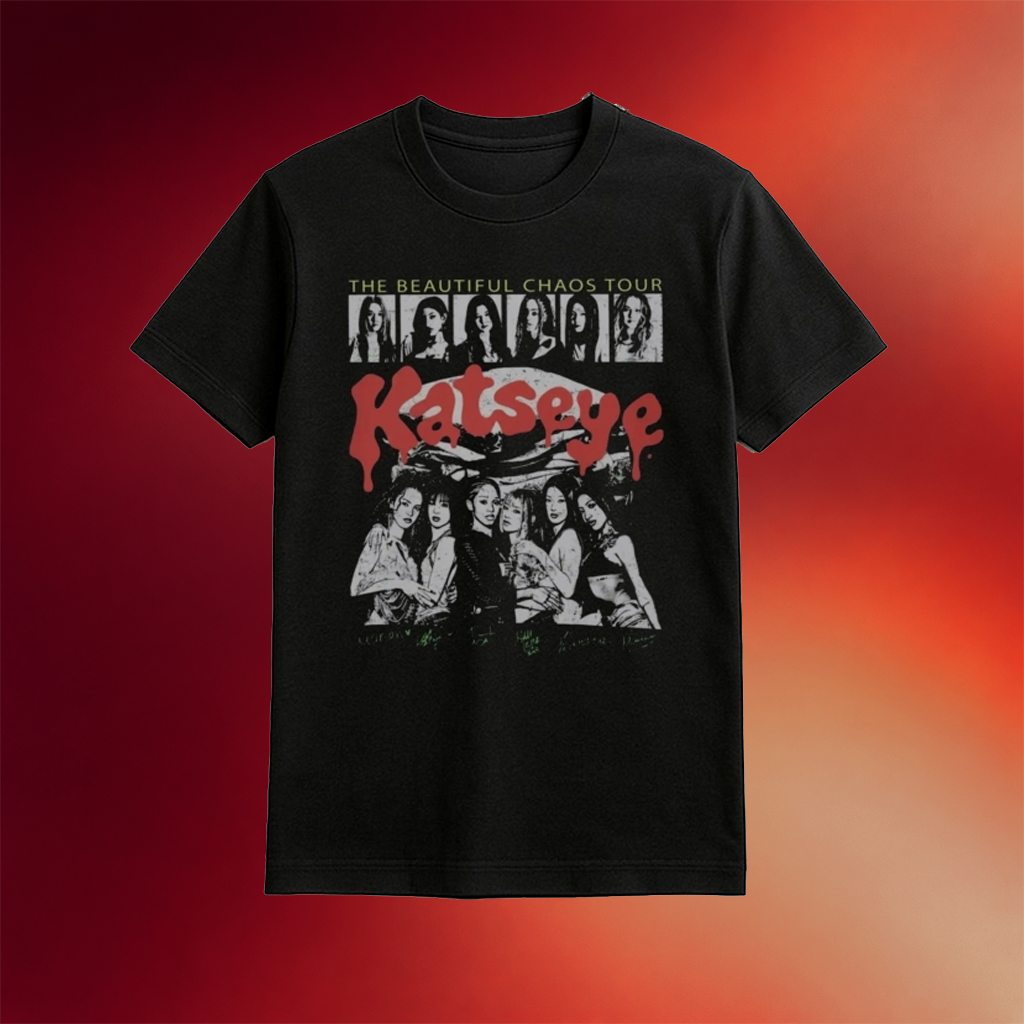 Katseye The Beautiful Chaos Tour Shirt 2026 Katseye  Merch Gifts For Fans