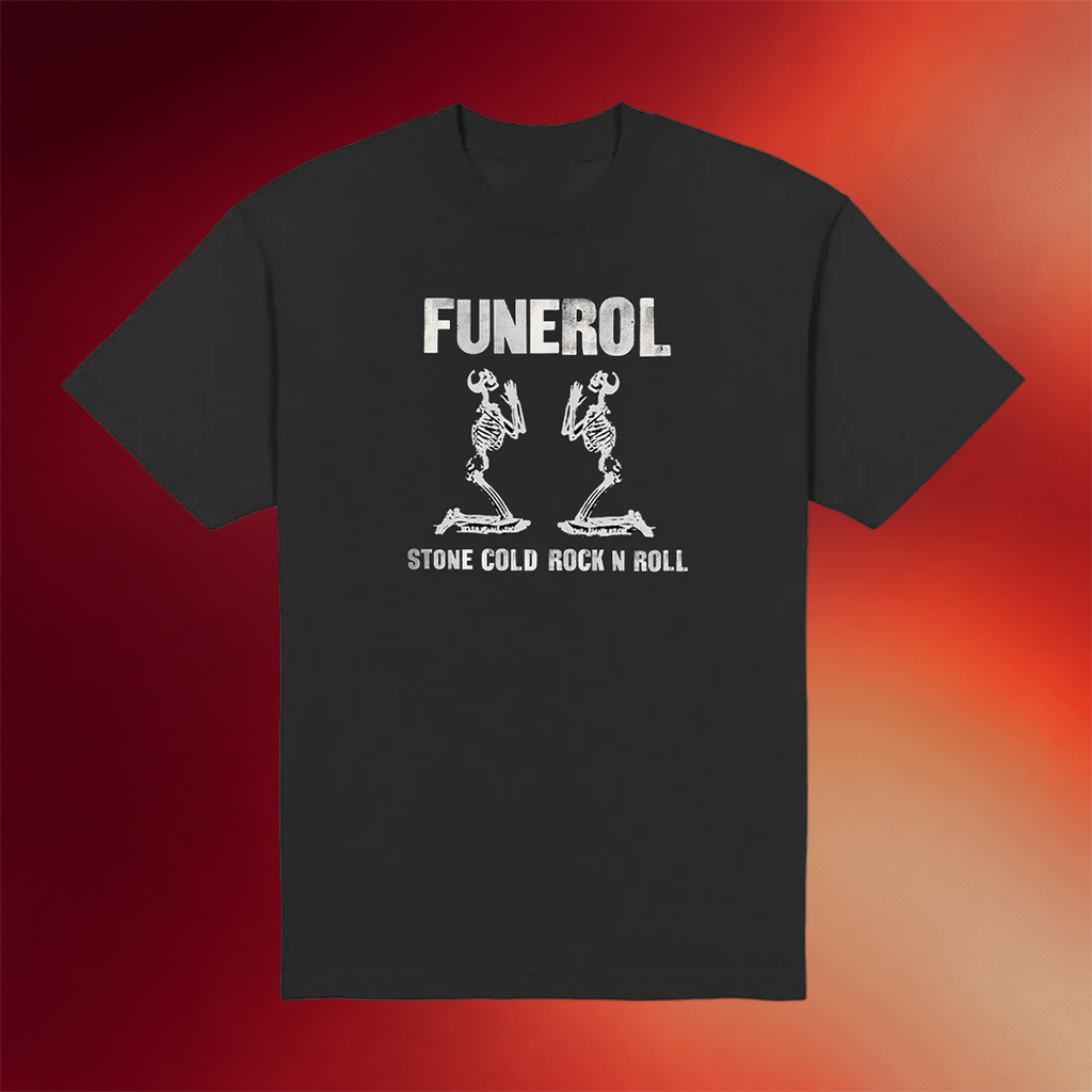 Lagoon Room Merch Funerol Stone Cold Rock N Roll T-Shirt Presents For Music Lovers