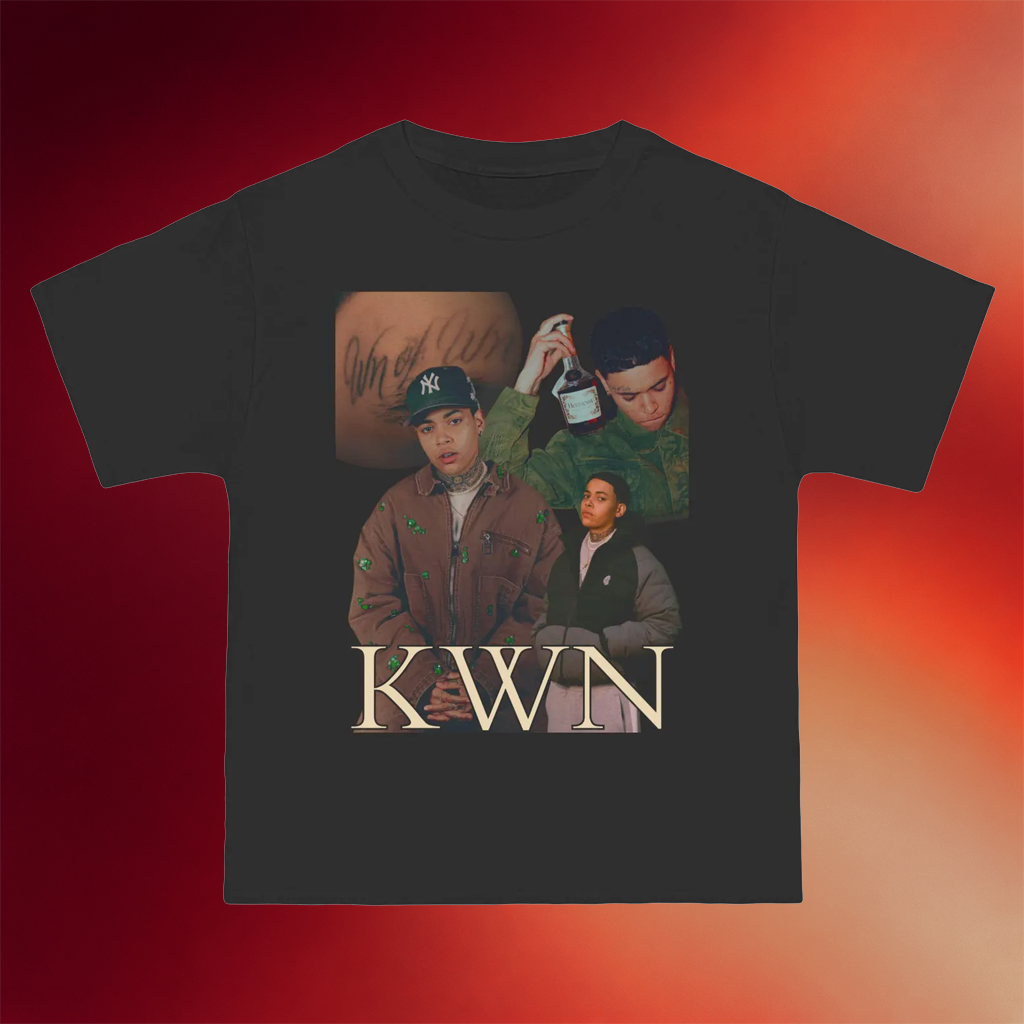 Kwn Merch 2026 KWN Graphic T-Shirt Music Related Gifts For Guys