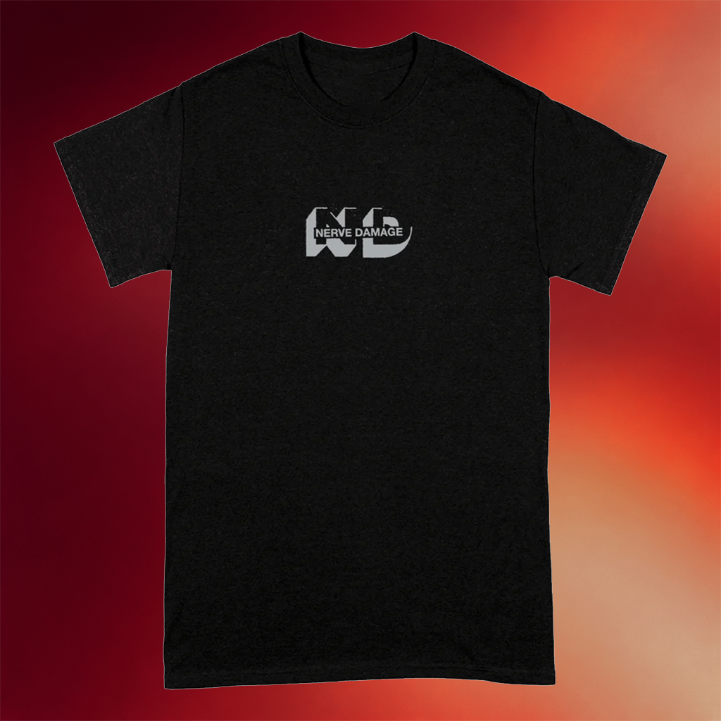 Last Ride Records Merch 2026 Nerve Damage T-Shirt Silver Logo Shirt Gifts For Brother