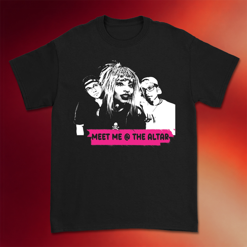 Meet Me At The Altar Merch 2026 Portrait T-Shirt Black Best Gifts For Pop Band Fans