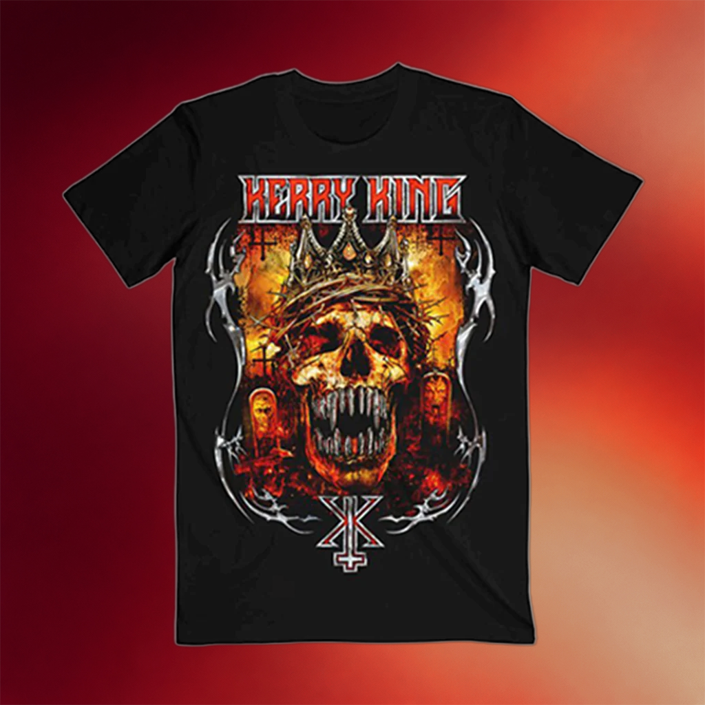 Kerry King Merch Bullet Skull T-Shirt Kerry King Shirt Best Gifts For Music Lovers