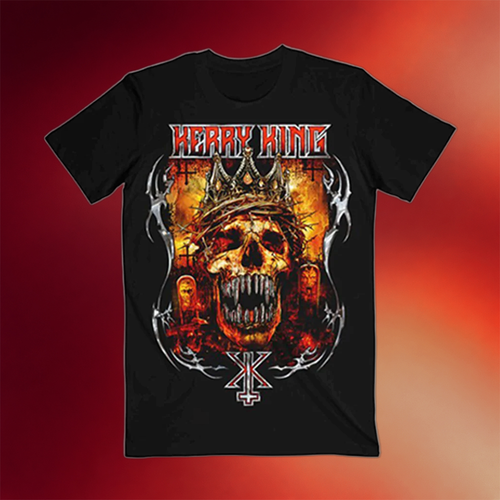 Kerry King Merch Bullet Skull T-Shirt Kerry King Shirt Best Gifts For Music Lovers