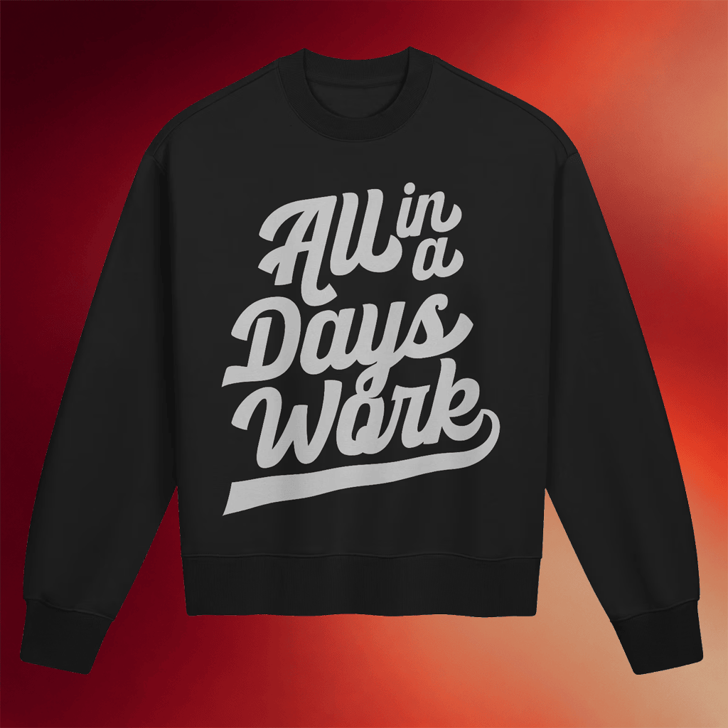 Kevin Langue Merch 2026 All In A Days Work Crewneck Kevin Langue Sweatshirt Gifts For BFF