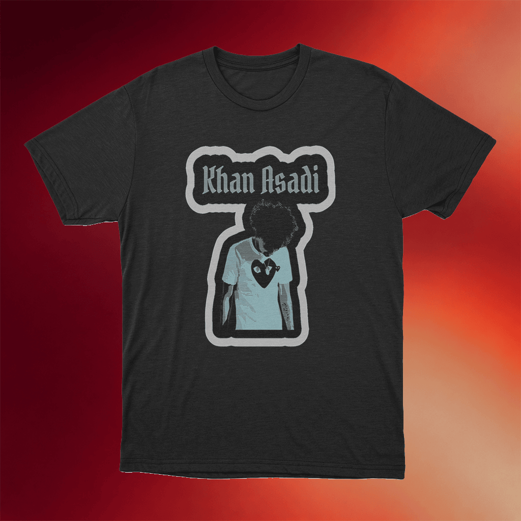 Khan Asadi Merch 2026 Khan Asadi Sticker T-Shirt Present For Fans