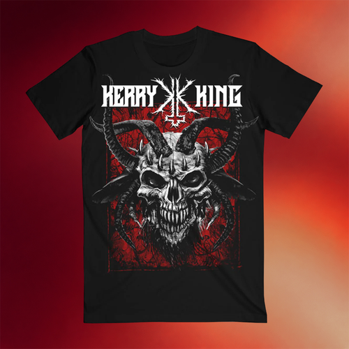 Kerry King Merch Thorns Skull T-Shirt Kerry King Shirt Best Gifts For Music Lovers