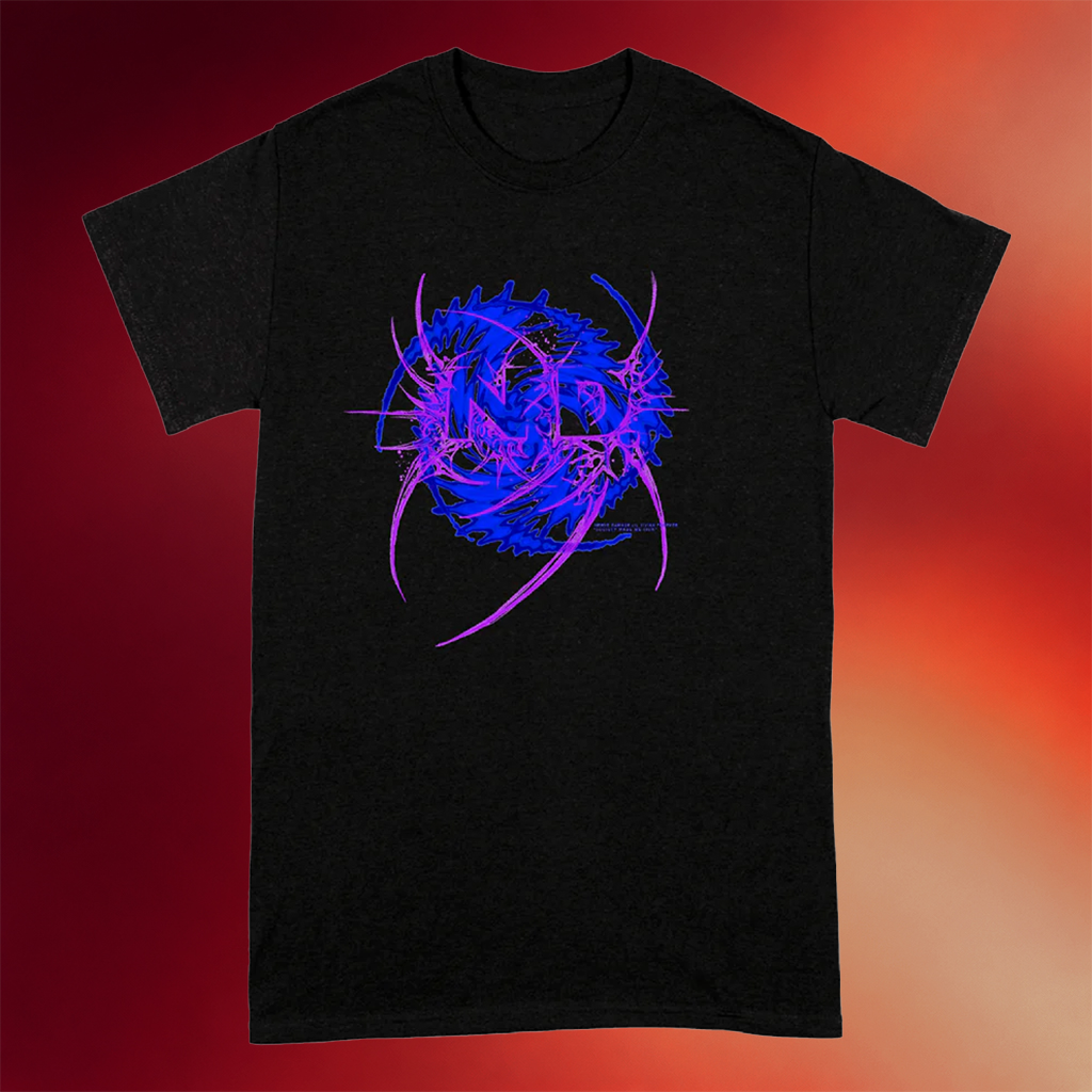 Last Ride Records Merch 2026 Nerve Damage T-Shirt Blue Pink Swirl Shirt Gift For Son