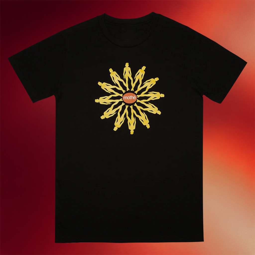Mothe Merch 2026 Human Flower T-Shirt Black Cool Gifts For Music Lovers