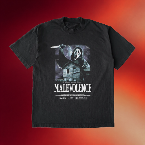 Malevolence Merch 2026 Slasher T-Shirt Ghostface Shirt Gifts For Boyfriend