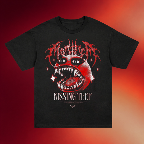 Mothica Merch 2026 Kissing Teef T-Shirt Mothica Shirt Gifts For Music Lovers
