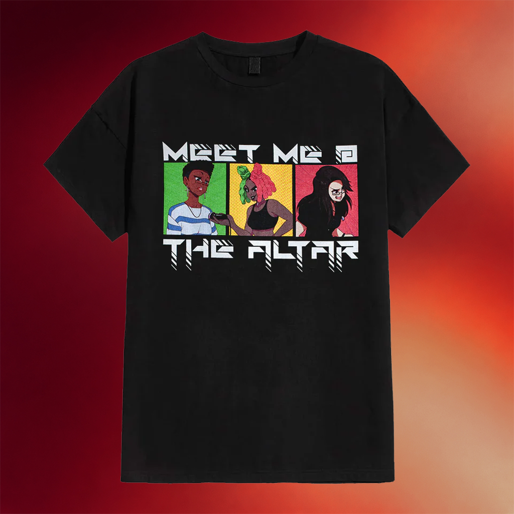 Meet Me At The Altar Merch 2026 CB Squares Black T-Shirt Gifts For Pop Music Lovers