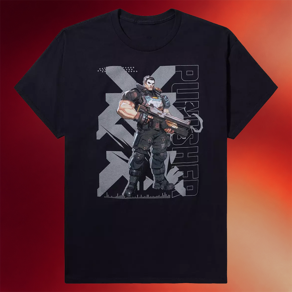 Marvel Rivals Merch Marvel Rivals The Punisher T-Shirt Best Gifts For Brother Gamers Gifts