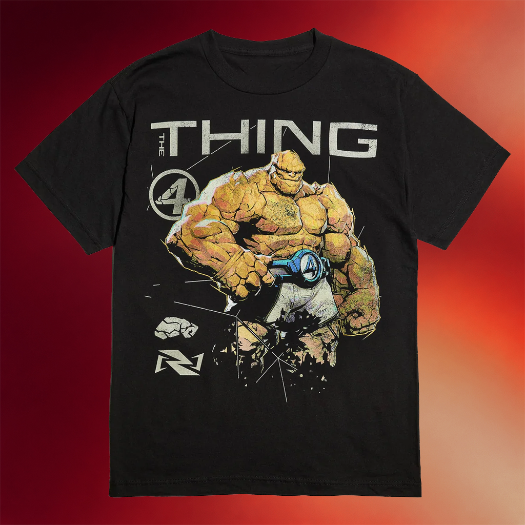 Marvel Rivals Merch Marvel Rivals The Thing Forge T-Shirt Gifts For Him Gamers Gifts