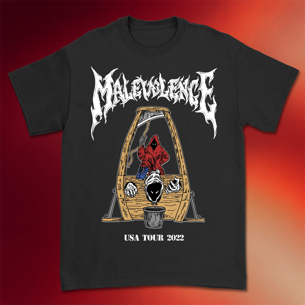 Malevolence Merch USA Tour 2022 T-Shirt Unique Gifts For Music Lovers