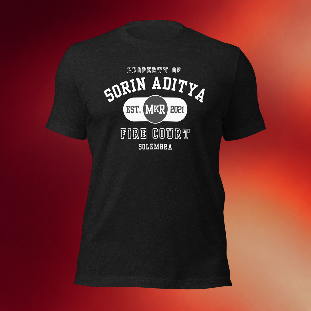 MKR Treasure Merch Property Of Sorin Bw Text T-Shirt Best Gifts For Friends