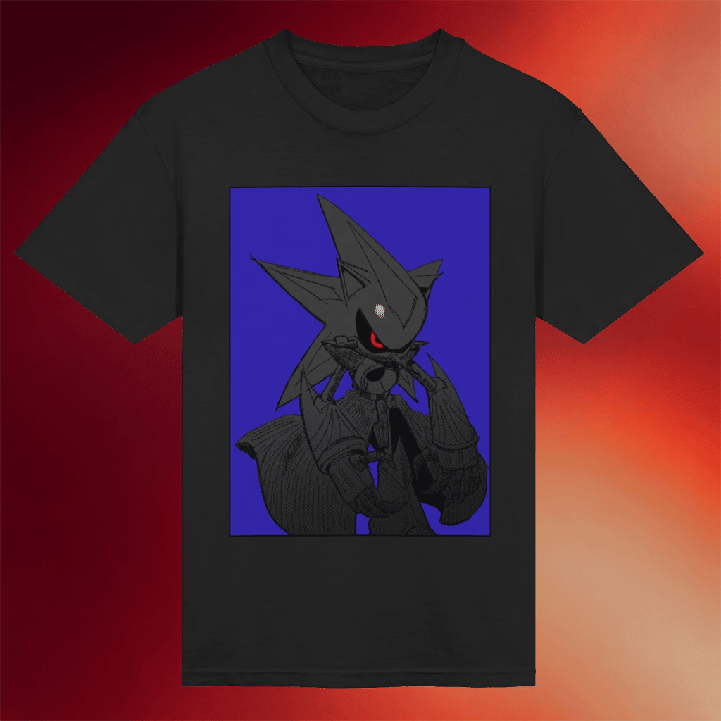 Kolsan Merch 2026 Sonic The Hedgehog Metal Sonic T-Shirt Gifts For Boyfriend