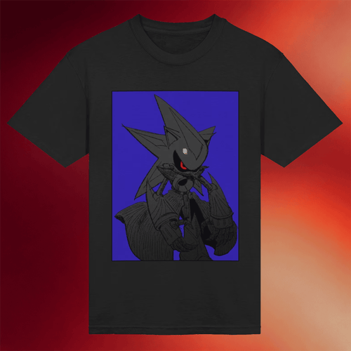 Kolsan Merch 2026 Sonic The Hedgehog Metal Sonic T-Shirt Gifts For Boyfriend