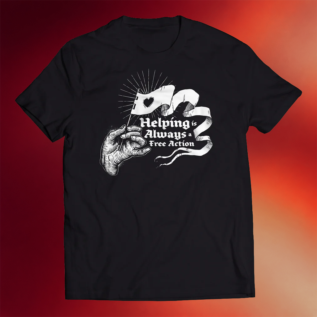 McElroy Merch 2026 Helping Is Always A Free Action Shirt Gift Ideas For Husband