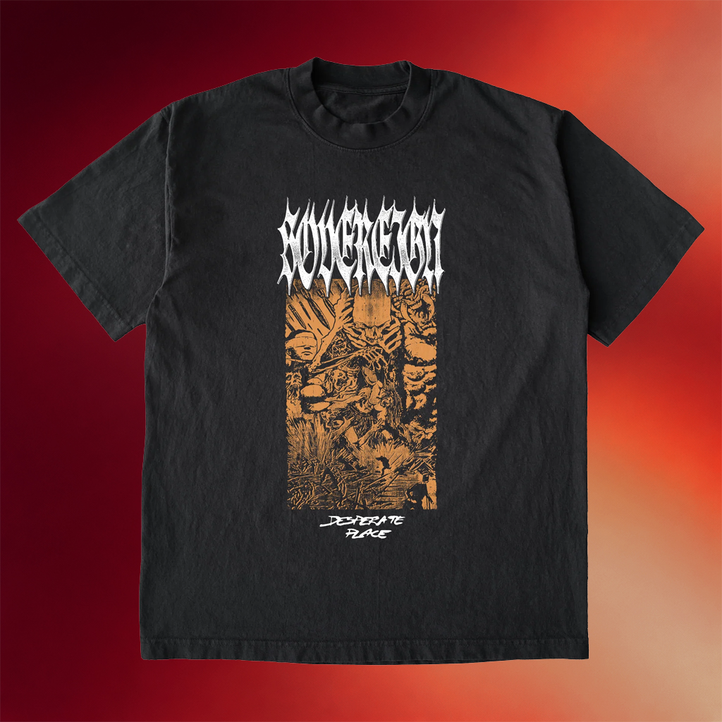 MLVLTD Merch Sovereign Desperate Place T-Shirt Malevolence Shirt Gifts For Fans