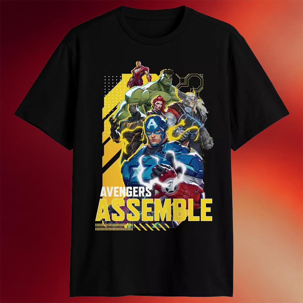 Marvel Rivals Merch Marvel Rivals Assemble T-Shirt Gifts For Game Lovers