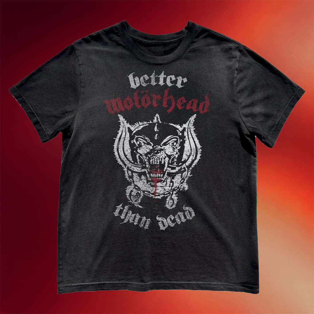 Motorhead Merch 2026 Better Than Dead T-Shirt Present For Rock Band Fans
