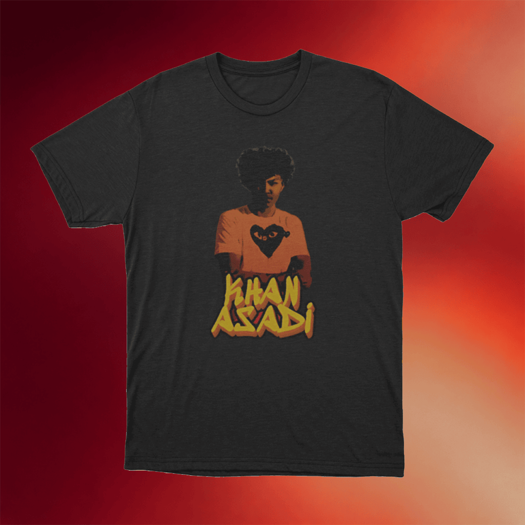 Khan Asadi Merch 2026 Khan Asadi Graffiti T-Shirt Good Gifts For Boyfriend