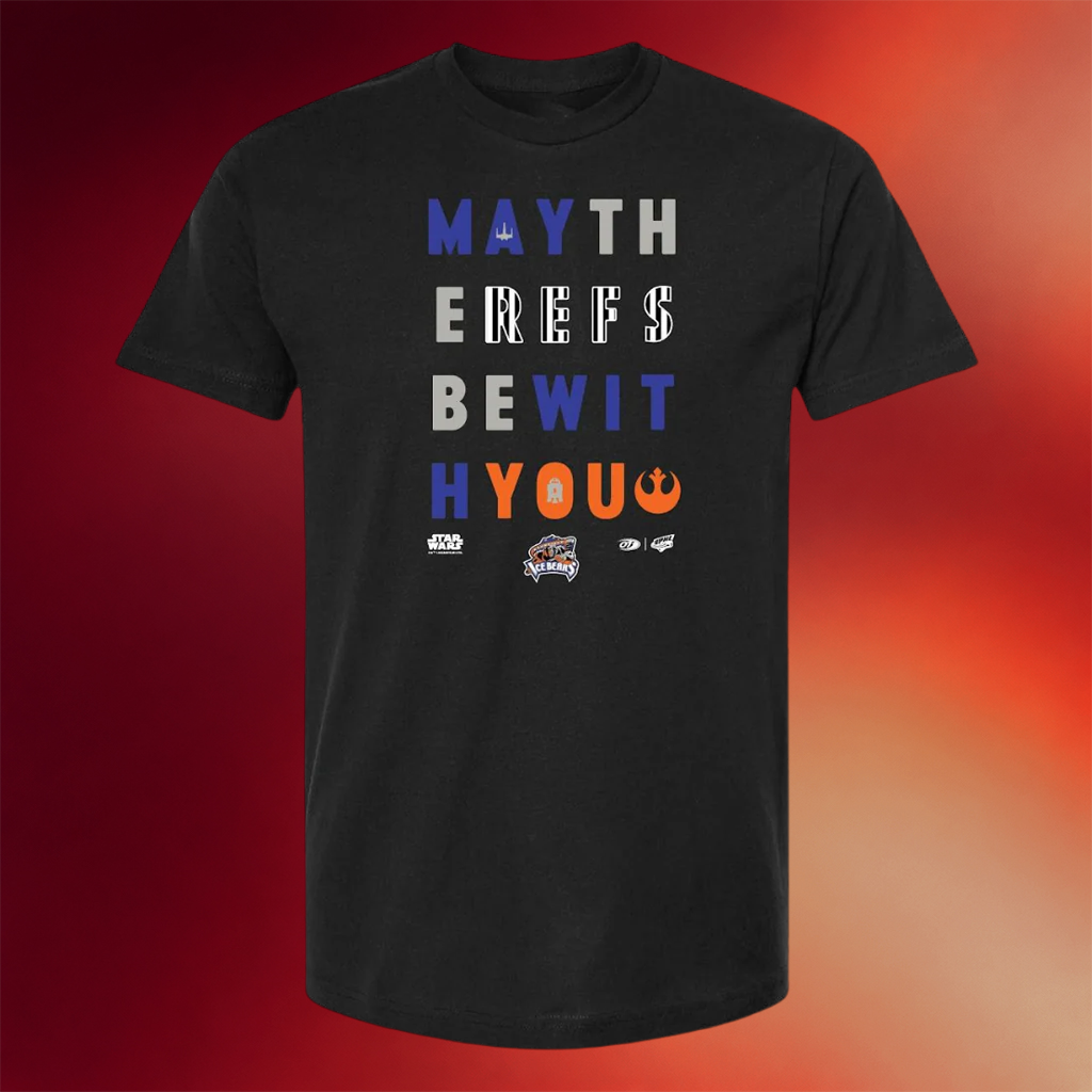 Knoxville Ice Bears Merch 25-26 Star Wars T-Shirt Birthday Gift For Dad